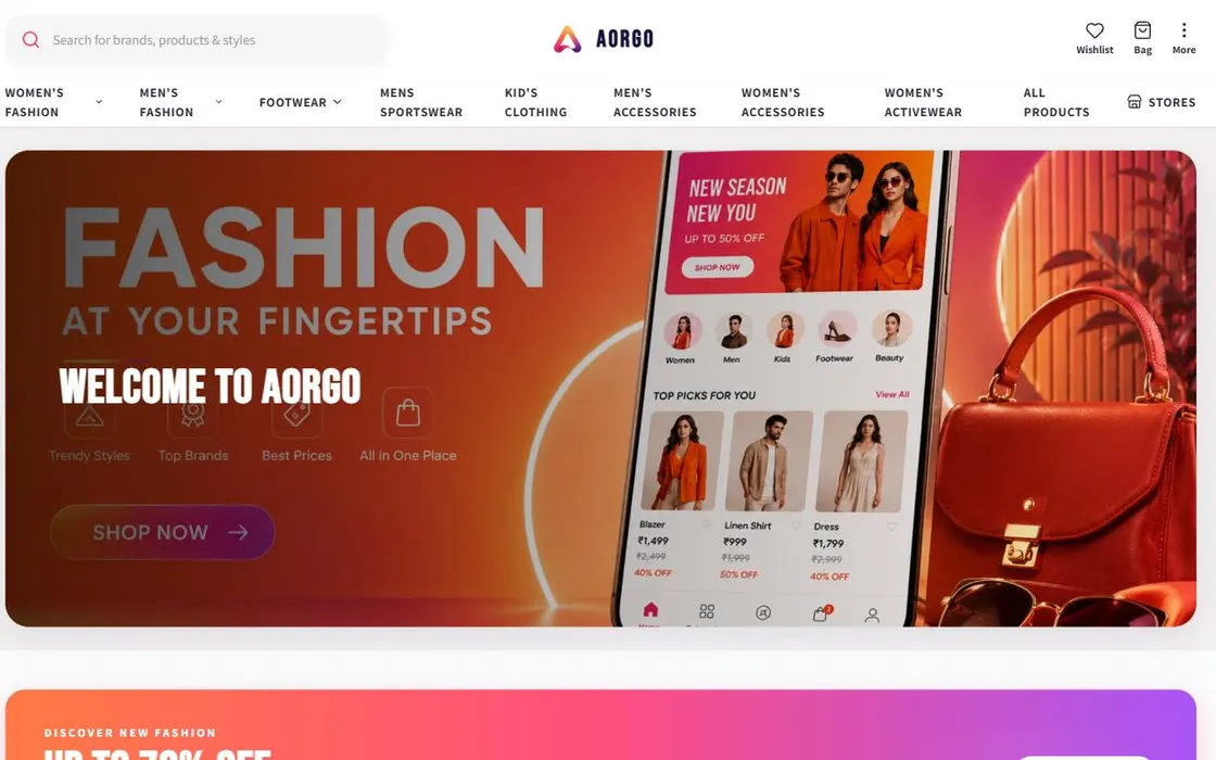 aorgo.com — আমাদের বানানো একটি লাইভ ওয়েবসাইট